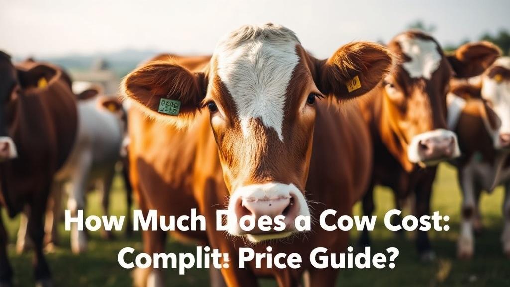 How Much Does a Cow Cost in the USA? Complete Price Guide (2026)